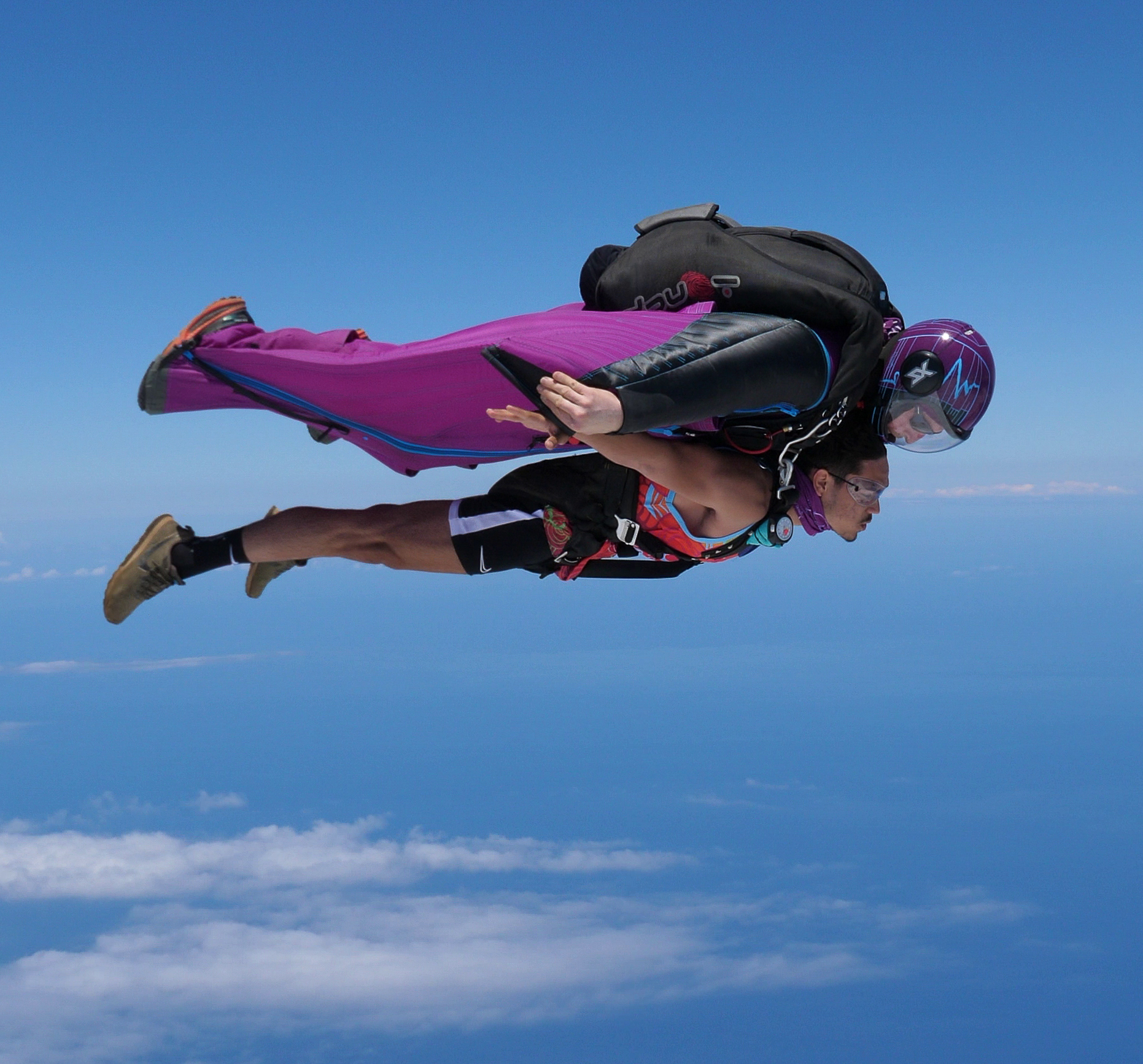 Tandem Wingsuit avec Vertical T'Air & SkyVibration